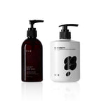 晞沐 胺基酸保濕沐浴露 480ml + 胺基酸洗手露 250ml (裸瓶附贈棉麻束袋)